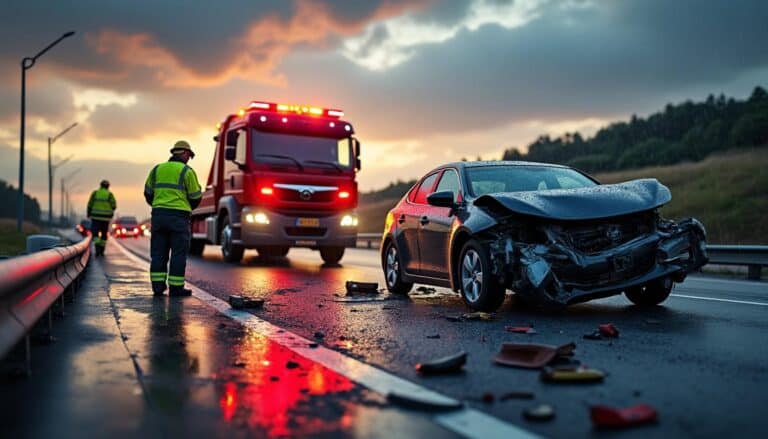 assistance remorquage rapide et efficace pour évacuer votre voiture après un accident grave. service professionnel disponible 24/7 pour votre sécurité et tranquillité.