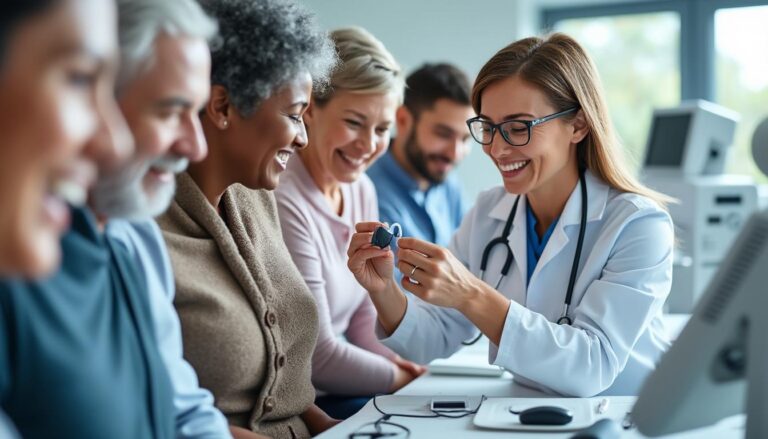 découvrez comment l'assurance santé audioprothèse permet aux malentendants de s'équiper en aides auditives sans frais, pour un meilleur confort auditif et une meilleure qualité de vie.