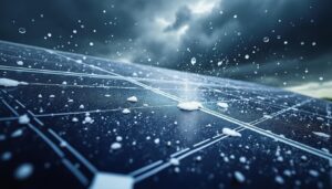 protégez votre installation de panneaux solaires contre les dommages causés par la grêle grâce à une assurance adaptée et bénéficiez d'une couverture fiable pour votre investissement écologique.